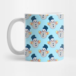 Mittens Snowman Pattern Mug